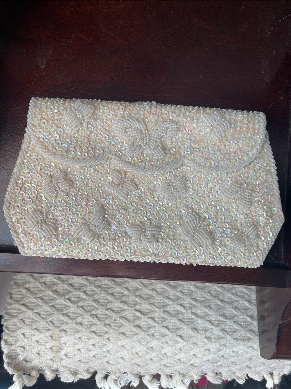 VTG WALBORG BEADED CLUTCH - Picture 4 of 17